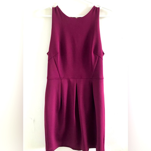 Burgundy Dynamite Summer Dress - Picture 1 of 3